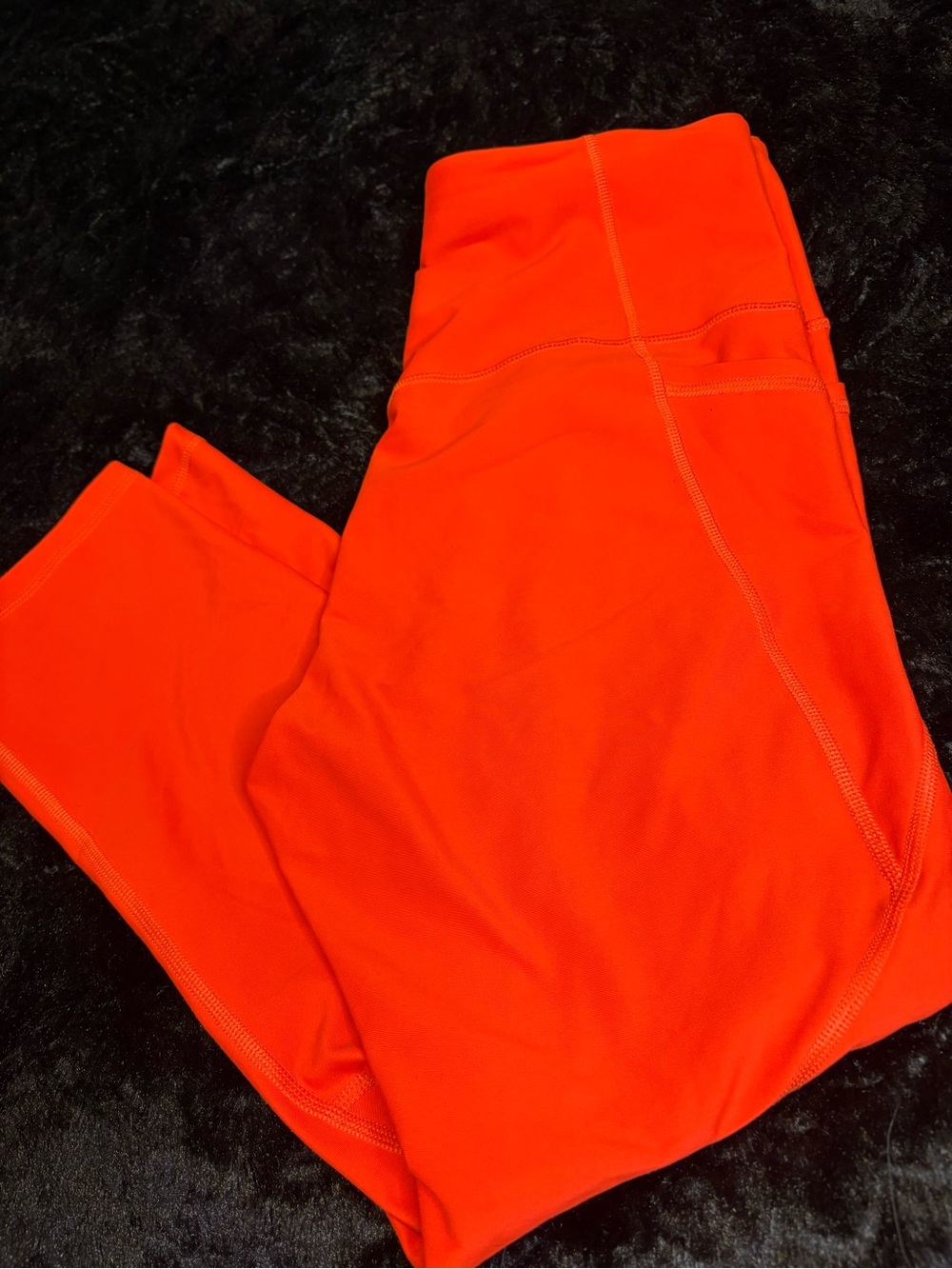 Old Navy Neon Orange Girls' Active Leggings